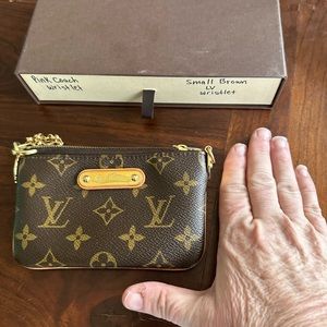 Authentic Louis Vuitton wristlet.